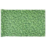 Paravento da Giardino con Aspetto Pianta Verde 400x90 cm PVC