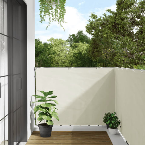 Paravento da Giardino Bianco 800x120 cm in PVC