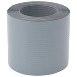 Schermi Privacy da Giardino 10 pz Grigio 252,5x19 cm PVC