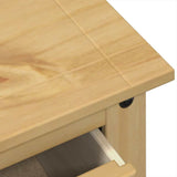 Cassettiera Corona 112x48x91 cm in Legno Massello di Pino