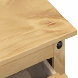 Credenza Corona 87x40x76 cm in Legno Massello di Pino