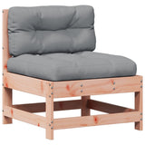 Set Divani Giardino 8 pz con Cuscini Legno Massello di Douglas