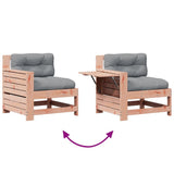 Set Divani Giardino 8 pz con Cuscini Legno Massello di Douglas