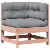 Set Divani Giardino 8 pz con Cuscini Legno Massello di Douglas