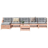 Set Salotto da Giardino 7 pz in Legno Massello di Douglas
