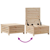 Set Divani Giardino 6 pz con Cuscini in Legno Massello di Pino