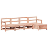 Set Divani da Giardino 5 pz in Legno Massello Abete Douglas