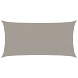 Vela Parasole 160 g/m Rettangolare Grigio Chiaro 2x3,5 m HDPE
