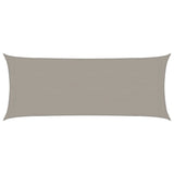 Vela Parasole 160 g/m Rettangolare Grigio Chiaro 2x5 m in HDPE