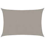 Vela Parasole 160 g/m Rettangolare Grigio Chiaro 3,5x5 m HDPE