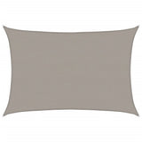 Vela Parasole 160 g/m Rettangolare Grigio Chiaro 4x5 m in HDPE