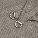 Vela Parasole 160 g/m Rettangolare Grigio Chiaro 4x5 m in HDPE