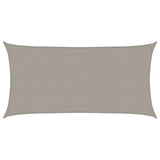 Vela Parasole 160 g/m Rettangolare Grigio Chiaro 4x7 m in HDPE