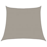 Vela Parasole 160 g/m Trapezio Grigio Chiaro 4/5x4 m in HDPE