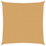 Vela Parasole 160 g/m Quadrata Sabbia 4x4 m in HDPE