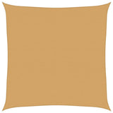 Vela Parasole 160 g/m Quadrata Sabbia 6x6 m in HDPE
