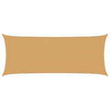 Vela Parasole 160 g/m Rettangolare Sabbia 2x4,5 m in HDPE