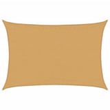 Vela Parasole 160 g/m Rettangolare Sabbia 3,5x5 m in HDPE