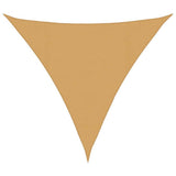 Vela Parasole 160 g/m Triangolare Sabbia 4,5x4,5x4,5 m in HDPE