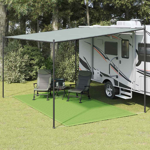 Tappeto da Tenda Verde Chiaro 250x400 cm HDPE
