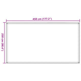 Tappeto da Tenda Verde Chiaro 250x450 cm HDPE