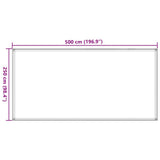Tappeto da Tenda Verde Chiaro 250x500 cm HDPE