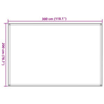 Tappeto da Tenda Sabbia 200x300 cm HDPE