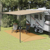 Tappeto da Tenda Sabbia 250x550 cm HDPE