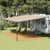 Tappeto da Tenda Sabbia 400x700 cm HDPE