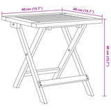 Lettini Prendisole con Tavolino 2pz Neri Legno Massello Acacia