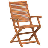 Sedie Giardino Pieghevoli 4 pz 57x66x95cm Legno Massello Acacia