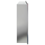 Nicchia per Doccia Argento Spazzolato 62x32x9cm in Acciaio Inox