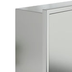 Nicchia per Doccia Argento Spazzolato 62x32x9cm in Acciaio Inox