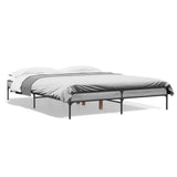 Giroletto Grigio Sonoma 160x200 cm in Legno truciolato Metallo