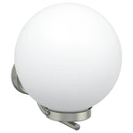 Lampade da Parete Esterne 2 pcs Argento 29 x 25 x 33 cm