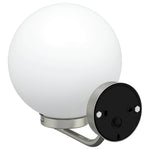 Lampade da Parete Esterne 2 pcs Argento 29 x 25 x 33 cm