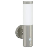 Lampada da Parete Esterna 2 pcs Argento 15 x 7,5 x 33 cm
