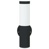 Lampada da Parete Esterna Nero 15 x 7,5 x 33 cm
