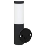 Lampada da Parete Esterna 2 pcs Nero 15 x 7,5 x 33 cm