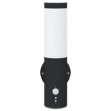 Lampada da Parete Esterna 2 pcs Nero 15 x 7,5 x 33 cm