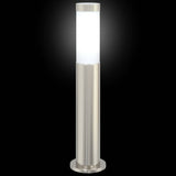 Lampada a paletto 50 cm in Acciaio Inox IP44