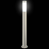 Lampioni a palo 3 pz 80 cm Acciaio Inox IP44