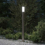 Lampada a paletto 110 cm in Acciaio Inox IP44