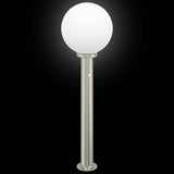 Lampada a paletto con sensore 80 cm Acciaio Inox IP44