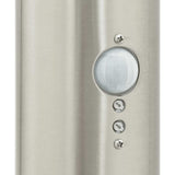 Lampada a paletto con sensore 80 cm Acciaio Inox IP44