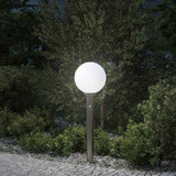 Lampada a paletto con sensore 80 cm Acciaio Inox IP44