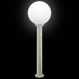 Lampioni a dissuasore con sensore 3 pz 80 cm Acciaio Inox IP44