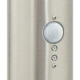 Lampioni a dissuasore con sensore 3 pz 80 cm Acciaio Inox IP44