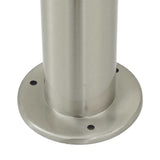 Lampioni a colonnina con presa elettrica 3 pz 120 cm Acciaio Inox IP44