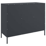 Credenza Antracite 100,5x39x79 cm in Acciaio